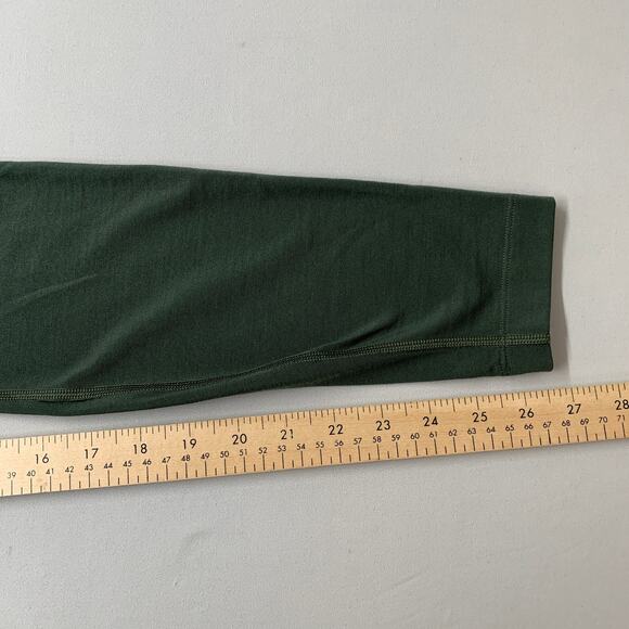 Allbirds Women Leggings Small Green Active Pants Yoga Gym Wool Blend 26.5 - Picture 6 of 10